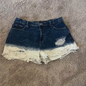 NoBo Blue and White Shorts Size 13